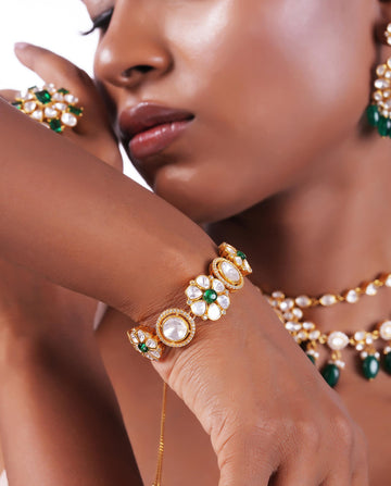 Blooming Emerald Bracelet