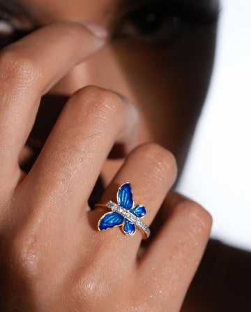 Butterfly Embrace Ring