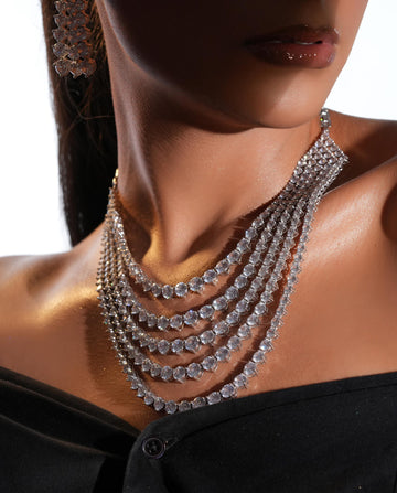 Moonlit Garland Necklace