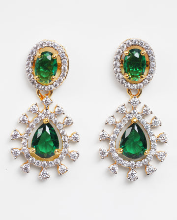 Regal verdant Earrings