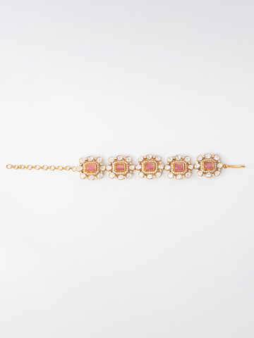 Rosy Halo Bracelet