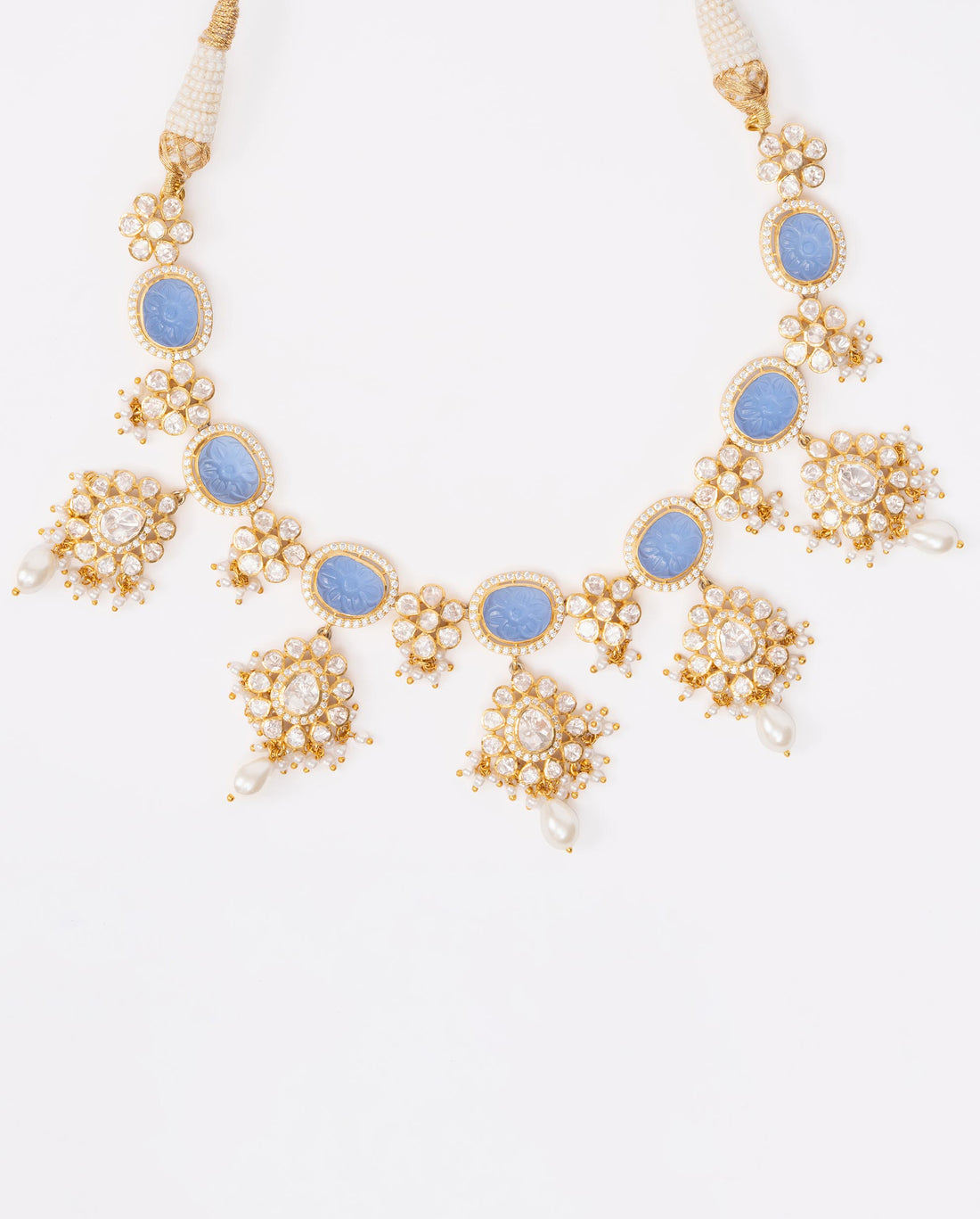 Blue Serenity Pearl Necklace