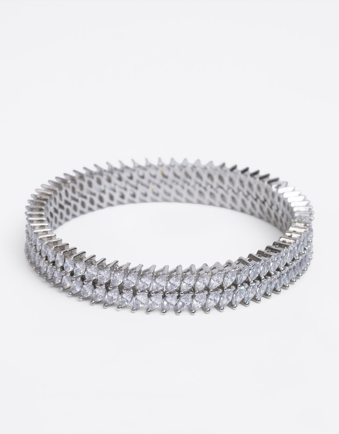 Eternal Spark Bangles Silver