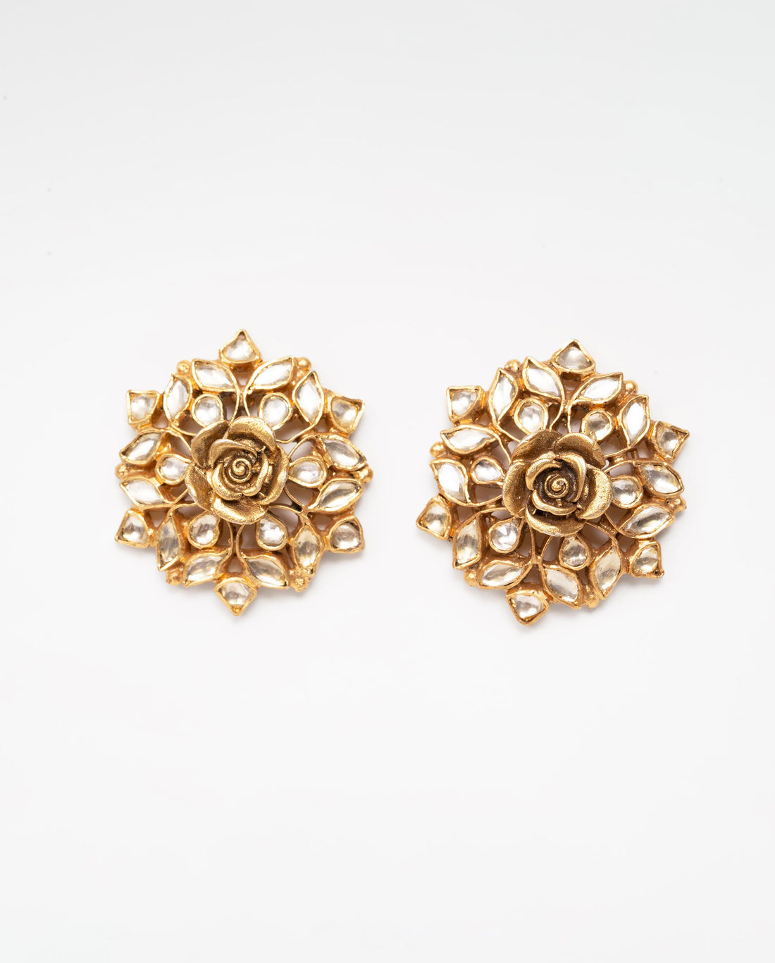 Golden Flora Earrings