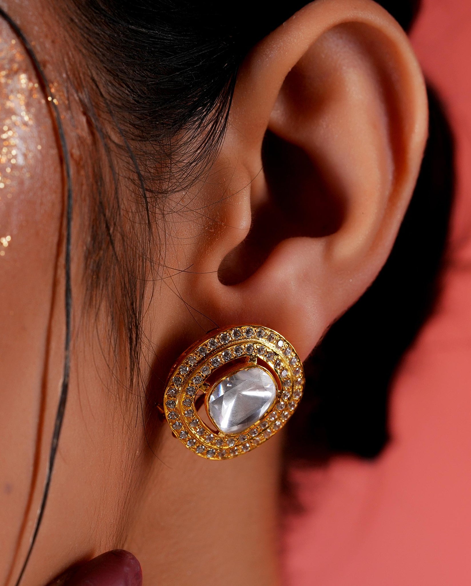 Golden Oasis Earrings