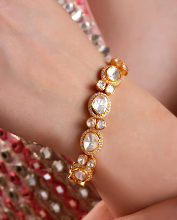 Mughal Majesty Polki Bracelet