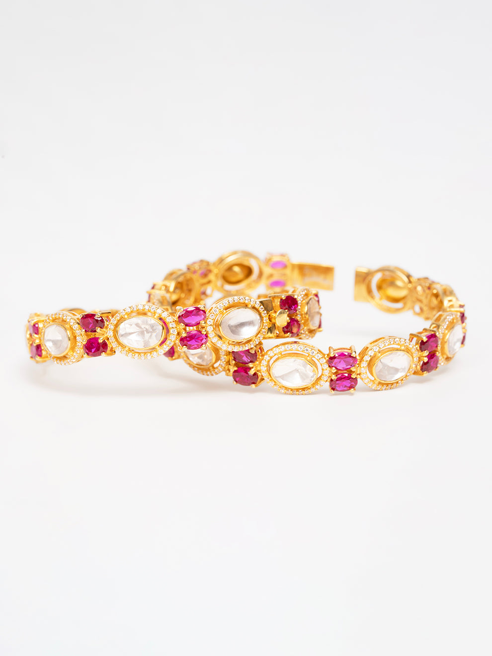 Mumtaz's Glamour Polki Bangle