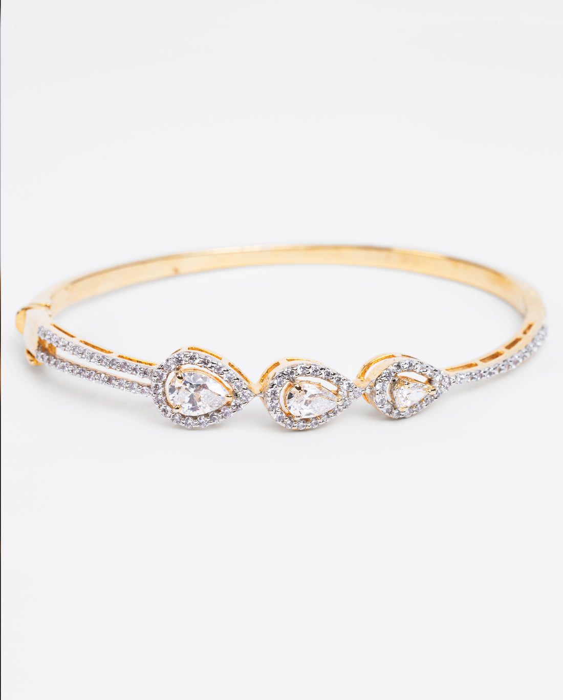 Radiant Teardrop Bangle